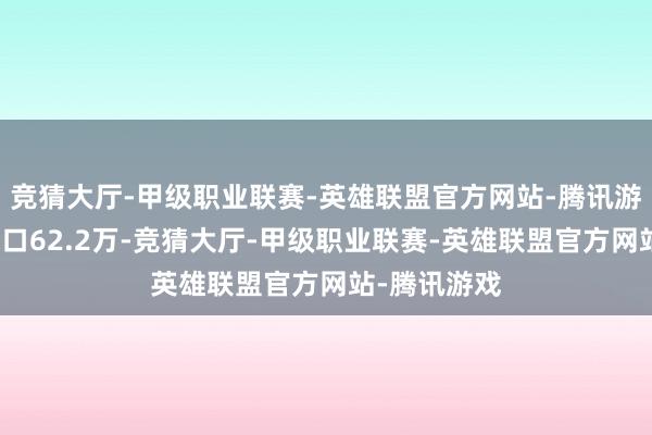 竞猜大厅-甲级职业联赛-英雄联盟官方网站-腾讯游戏东说念主口62.2万-竞猜大厅-甲级职业联赛-英雄联盟官方网站-腾讯游戏